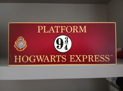 harry potter light up sign