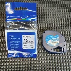 Dymo label printer tape (White)