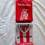 Liverpool vs Athletic Bilbao Match Scarf Dublin 2017 - LFC Liverbird - Half and Half Scarf Image 4
