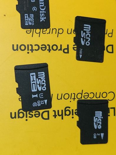 15 various micro sd cards