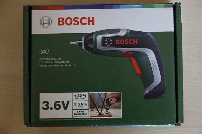Bosch IXO 7 cordless screwdriver