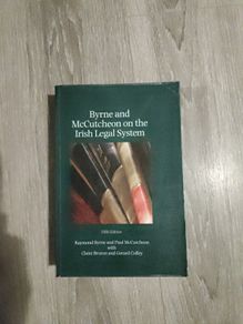 Byrne and McCutcheon on the Irish Legal System, Fifth Edition