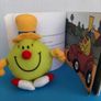 Vintage Mr Men book 1976 and new Mr Funny toy Image 2