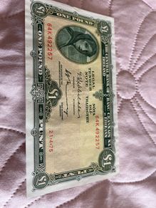 Irish Pound Note