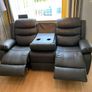 Roma Leather Recliners Corner & 3+2+1 Image 9