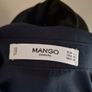 Mango navy blouse Image 5