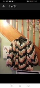 fab faux fur River Island jacket