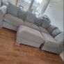 Grey Scattered Cushion Corner Sofa Image 3