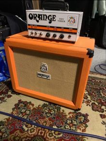 Orange Tiny Terror and Cab