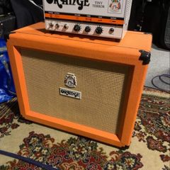 Orange Tiny Terror and Cab