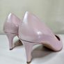 Lodi Mavi stiletto court low heel eco leather patent court shoes RRP 135 euro size UK 4 new & boxed Image 3