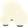 6 Piece LED Bowl Lamp Set Spherical 20/30/40 cm PMMA Image 6