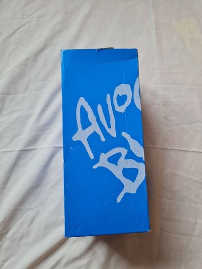 avoca blue large 30cm square vase Stratford blue brand new