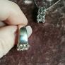 sterling silver ring and pendant set Image 3