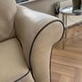 3 seater Italian leather Natuzzi sofa Image 4