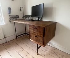 Beautiful Mid-Century Style Wooden Desk