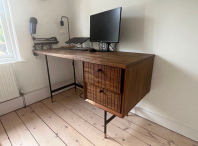 Beautiful Mid-Century Style Wooden Desk