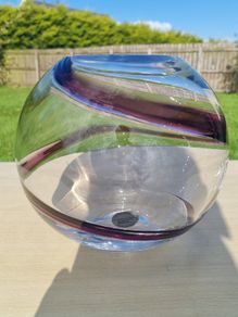Murano art glass vase