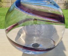 Murano art glass vase