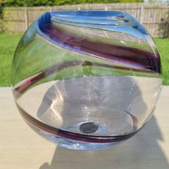 Murano art glass vase