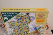 Vintage discovering ireland board game