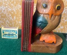 Timber Owl Book-end