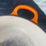 Le Creuset Volcanic Orange 24cm Cast Iron Round Casserole Dutch Oven Pot Image 6