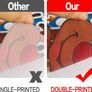 385 Pcs Christmas Window Stickers 10 Sheets Double Sides Xmas Window Decorations Santa Clings (FREE POSTAGE Image 3