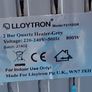 LLYtron Electric Heater, Model F2102GR, 2 Electric Bars, Only one working but it does create good heat Image 6