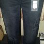 BNWT Denim Co. black skinny ripped  Dungarees size XS UK4/6 EU32/34 Postage included Image 4