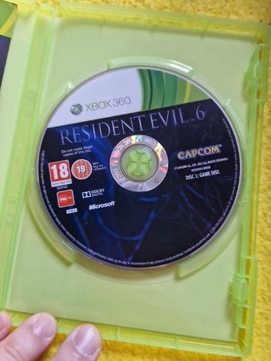 Resident Evil 6 xbox 360 games Original