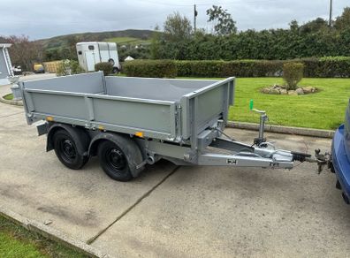 Ifor Williams electric tipping trailer