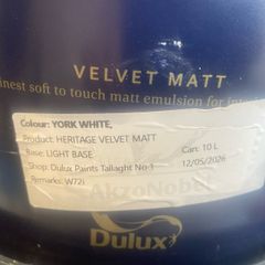dulux heritage 10 ltr York white