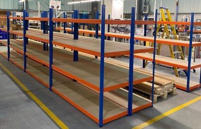 Longspan Shelving / Racking Garage Storage Bays