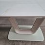 Glass top dining table Image 5