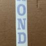 Honda Fork Decals x2 Image 2