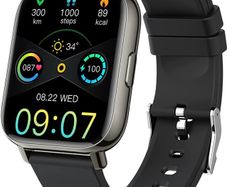 Fitness Tracker 1.69" Touch Screen Heart Rate Sleep Monitor, IP68 Waterproof Fitness Watch Smartwatch, 24 Modes, Pedometer Activity Trackers Smart Watch for Men Women for Android iOS MULTIPLE COLOURS AVAILABLE, SEE PHOTOS (FREE POSTAGE)