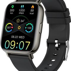 Fitness Tracker 1.69" Touch Screen Heart Rate Sleep Monitor, IP68 Waterproof Fitness Watch Smartwatch, 24 Modes, Pedometer Activity Trackers Smart Watch for Men Women for Android iOS MULTIPLE COLOURS AVAILABLE, SEE PHOTOS (FREE POSTAGE)