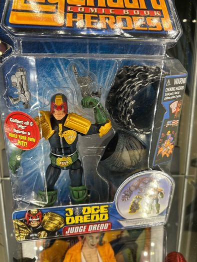 Judge Dredd Legendary Comic Book Heroes 6 inch Action Figure