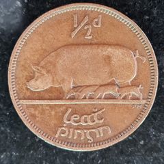 Ireland 1928 half penny coin