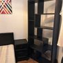 Double Bed + Mattress + Bedside Table + Shelving Unit Image 2