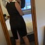Zara Basic Brown Suedette Midi dress Image 10