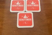 Schuttinger beer coasters x 5