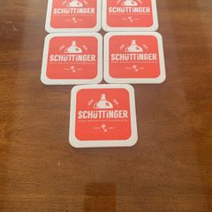 Schuttinger beer coasters x 5