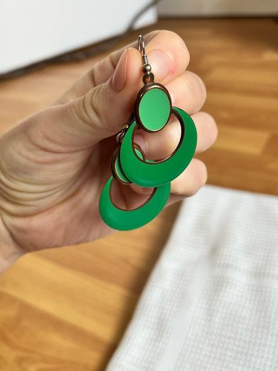 Vintage Green Earrings