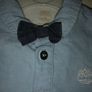 Timberland Shirt Bow Tie & vest 3-6 months Image 2