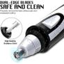 Ear and Nose Hair Trimmer Clipper, 2022 Professional Painless Eyebrow & Facial Hair Trimmer for Men Women, Battery-Operated Trimmer with IPX7 Waterproof, Dual Edge Blades for Easy Cleansing (FREE POSTAGE) Image 5