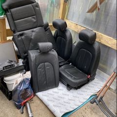 audi leather interior