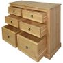Sideboard Mexican Pine Corona Range 110x43x81 cm Image 3