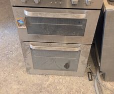 zanussi double oven